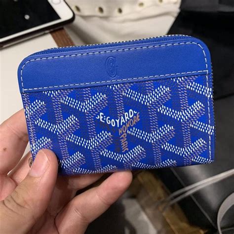 all goyard wallet sizes|goyard zipper wallet.